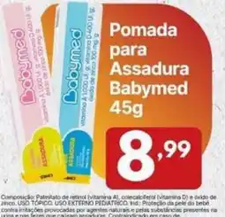 Rede Plus Supermercados Pomada para Assadura Babymed oferta