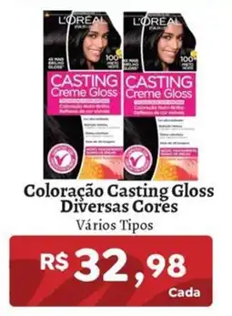 Novo Atacarejo Coloração Casting Gloss Diversas Cores Vários Tipos oferta