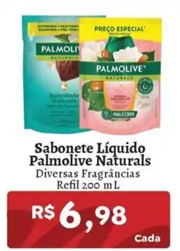 Novo Atacarejo Sabonete Líquido Palmolive Naturals Diversas Fragrâncias oferta