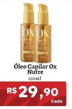 Novo Atacarejo Óleo capilar ox nutre oferta