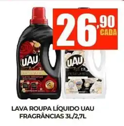 Fort Supermercados Lava roupa líquido uau fragrâncias oferta
