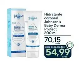 Drogaria Coop Hidratante corporal Johnson's Baby Derma Protect oferta