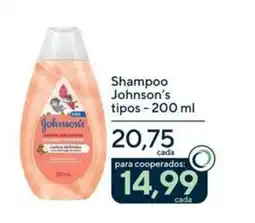 Drogaria Coop Shampoo johnson's tipos oferta