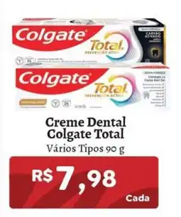 Novo Atacarejo Creme Dental Colgate Total Vários Tipos oferta