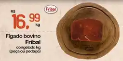 Cometa Supermercados Figado bovino Fribal oferta