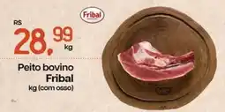 Cometa Supermercados Peito bovino Fribal oferta