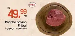 Cometa Supermercados Patinho bovino Fribal oferta