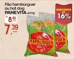 Cometa Supermercados Pão hambúrguer ou hot dog oferta