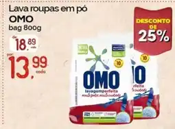 Cometa Supermercados Lava roupas em pó omo oferta