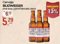 Cometa Supermercados Cerveja budweiser one way oferta