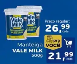 Cometa Supermercados Manteiga vale milk oferta
