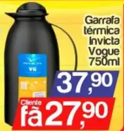 Supermercados Gricki Garrafa térmica invicta vogue oferta
