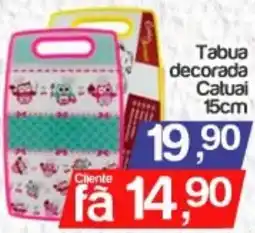 Supermercados Gricki Tabua decorada Catuai oferta