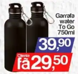 Supermercados Gricki Garrafa water To Go oferta