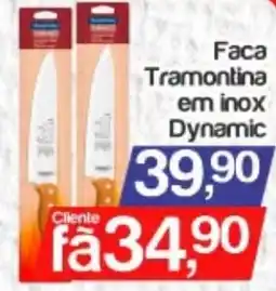 Supermercados Gricki Faca tramontina em inox dynamic oferta