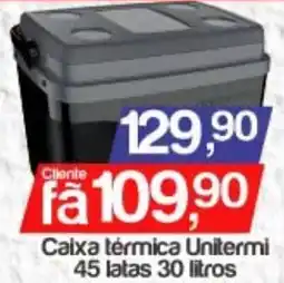 Supermercados Gricki Caixa térmica unitermi oferta
