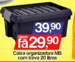 Supermercados Gricki Caixa organizadora mb oferta