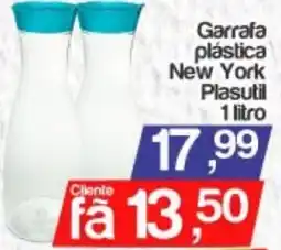 Supermercados Gricki Garrafa plástica New York Plasutil oferta