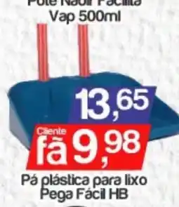 Supermercados Gricki Pá plástica para lixo oferta