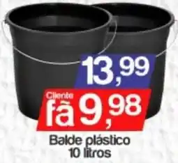 Supermercados Gricki Balde plástico oferta