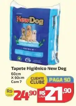 Supermercado Jacomar Tapete Higiênico New Dog oferta