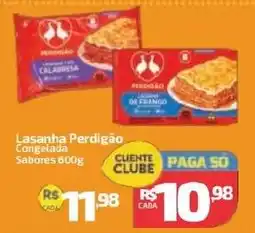 Supermercado Jacomar Lasanha perdigão congelada sabores oferta