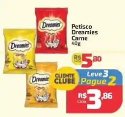 Supermercado Jacomar Petisco Dreamies Carne oferta