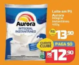 Supermercado Jacomar Leite em Pó Aurora Integral Instantâneo oferta