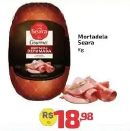 Supermercado Jacomar Mortadela Seara oferta