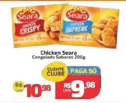 Supermercado Jacomar Chicken Seara Congelado Sabores oferta