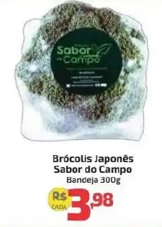 Supermercado Jacomar Brócolis Japonês Sabor do Campo oferta
