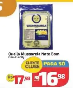 Supermercado Jacomar Queijo Mussarela Nato Bom oferta