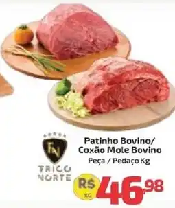 Supermercado Jacomar Patinho Bovino/ Coxa Mole Bovino oferta