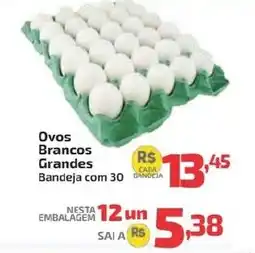 Supermercado Jacomar Ovos Brancos Grandes oferta