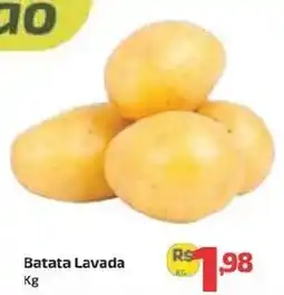 Supermercado Jacomar Batata lavada oferta