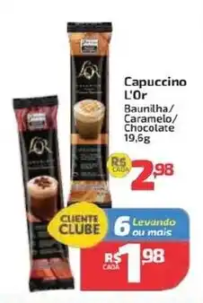 Supermercado Jacomar Capuccino L'Or Baunilha/ Caramelo/ Chocolate oferta