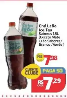 Supermercado Jacomar Chá Leão Ice Tea Sabor 1.5L oferta