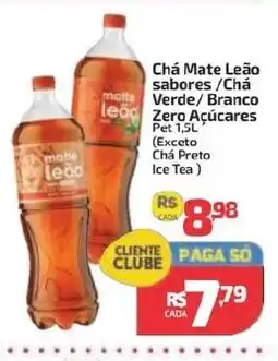 Supermercado Jacomar Chá Mate Leão Sabores / Chá Verde / Branco oferta