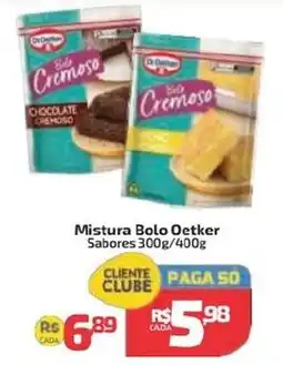 Supermercado Jacomar Mistura Bolo Oetker Sabores oferta