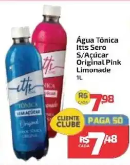 Supermercado Jacomar Água Tônica Itts Sero S/Açúcar Original Pink Limonade oferta