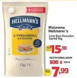 Supermercado Jacomar Maionese hellmann's oferta