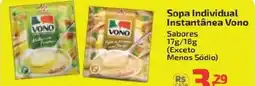 Supermercado Jacomar Sopa Individual Instantânea Vono oferta