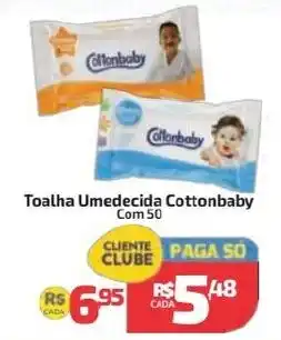 Supermercado Jacomar Toalha Umedecida Cottonbaby oferta