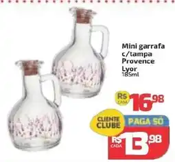 Supermercado Jacomar Mini garrafa c/tampa provence oferta