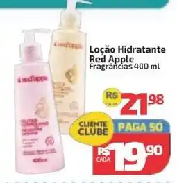 Supermercado Jacomar Locão Hidratante Red Apple oferta