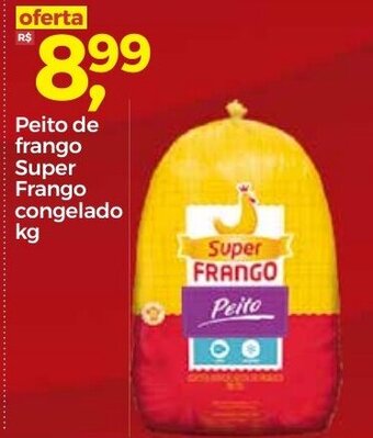 Frangolândia Peito de frango Super frango Congelado 1kg oferta