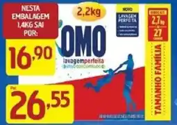 Supermercados Guanabara omo lavagem perfeita ativo concentrado oferta