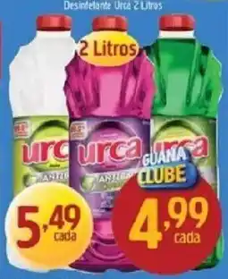 Supermercados Guanabara Desinfetante urca 2 litros oferta