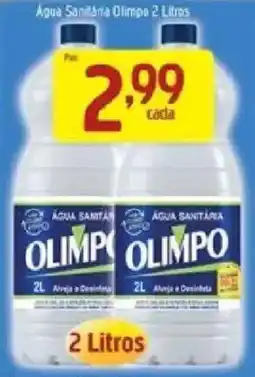 Supermercados Guanabara Água sanitária olimpo 2 litros oferta