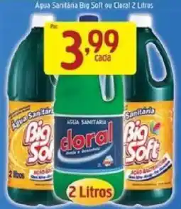 Supermercados Guanabara Água Sanitária Big Soft ou Doral oferta